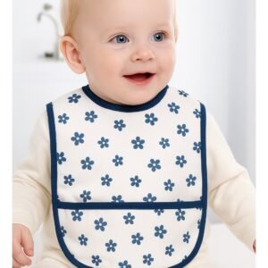 Waterproof Baby Bib with Pocket