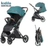 استرولر Kidilo《 كيديلو 6600 》حزام امان خماسي + سلة تخزين كبيره + دراع قلاب + فرامل خلفيه + عجل 360 امامي – تأتي بوزن 9 كيلو