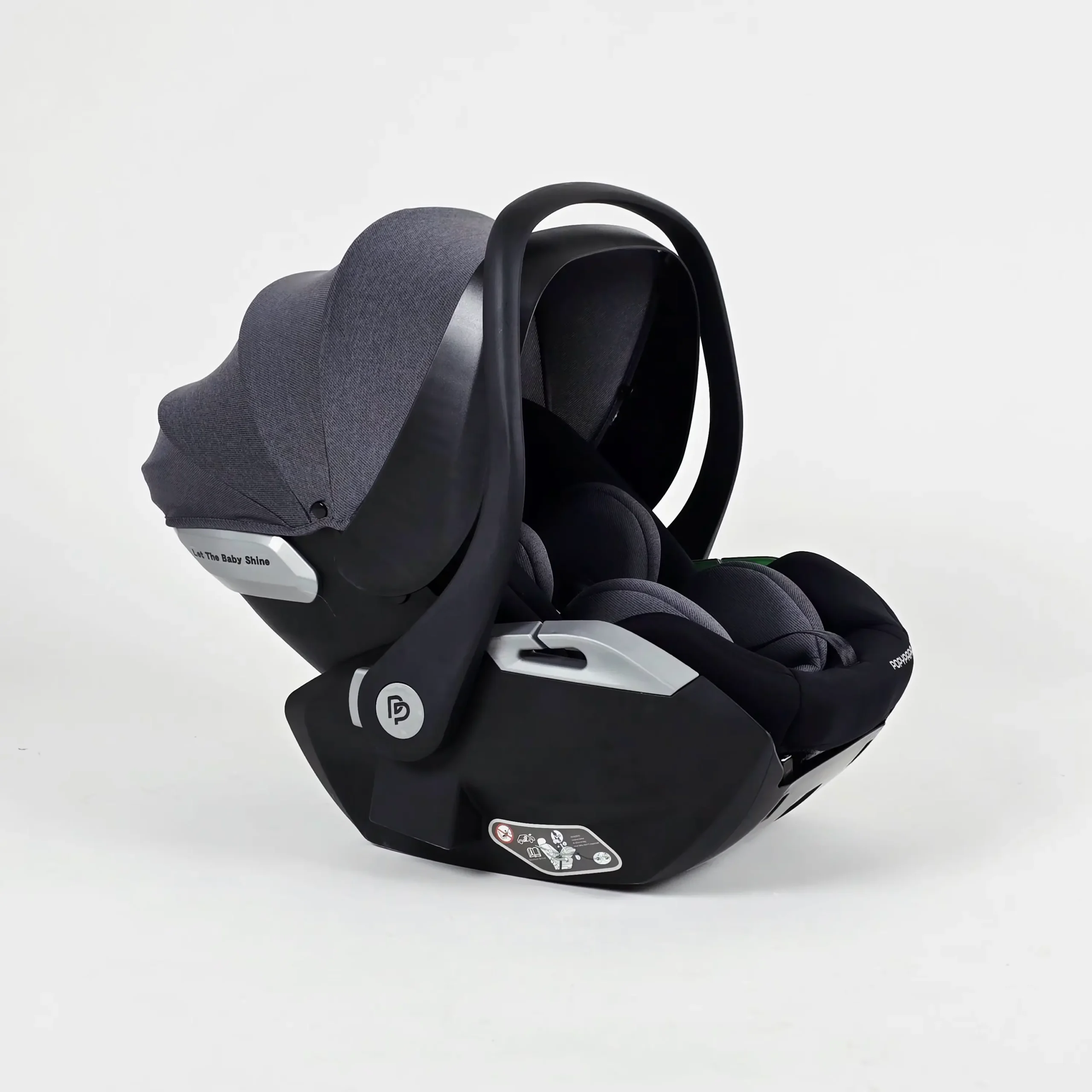 23017-Popypapa-CB08F-carseat-stage-1-Gray Popypapa CBF carseat stage Gray scaled