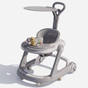 مشاية أطفال تعليمية متحولة 2 في 1 YT-628TP《 YT-628TP 2-in-1 Convertible Baby Walker & Push Walker 》 تصميم عصري ومتطور يناسب مراحل نمو الطفل المختلفة مع إمكانية التحويل المزدوج إلى وضع الدفع لدعم الخطوات الأولى + مقعد مبطن ومريح بقماش ناعم ولطيف على بشرة الطفل الحساسة + لوحة ألعاب تفاعلية غنية بالأنشطة على الطاولة الأمامية لتحفيز الحواس وتنمية المهارات الحركية + قاعدة آمنة ومتينة للغاية للحفاظ على الاستقرار الكامل ومنع الانقلاب + هيكل عملي يجمع بين التسلية الآمنة والاعتمادية اليومية